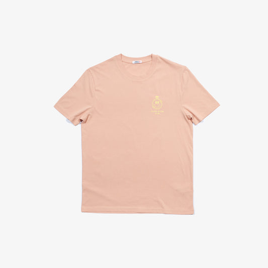 T-Shirt, smile in peach